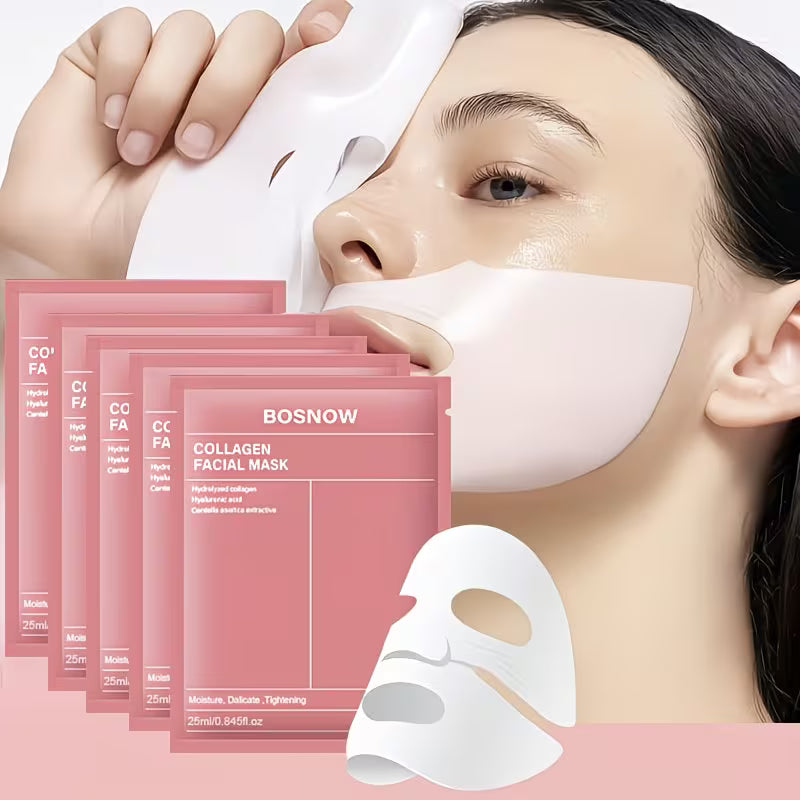 5pcs Instant Lifting Collagen White Mask
