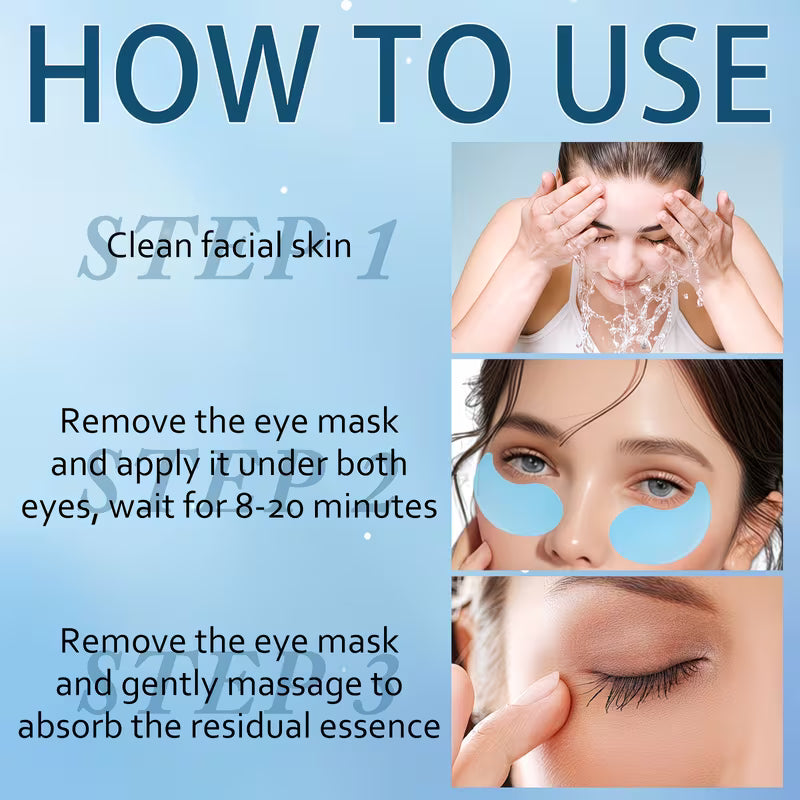 60pcs Collagen & Retinol Eye Mask