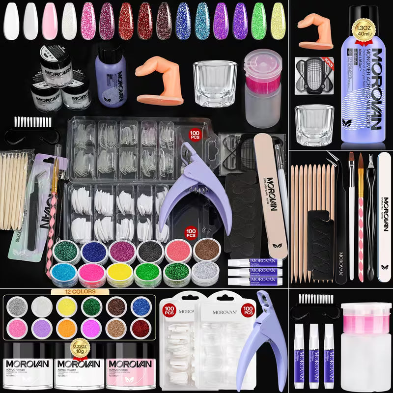 MOROVAN Super Value Nail Art Set