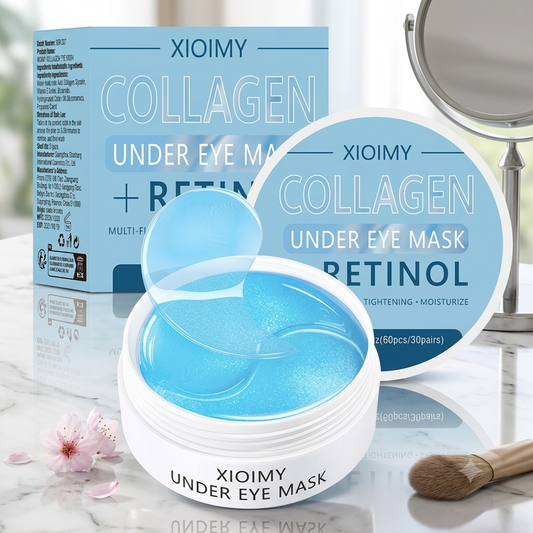 60pcs Collagen & Retinol Eye Mask