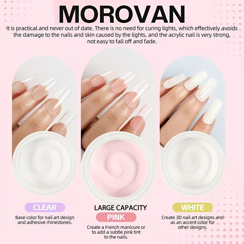 MOROVAN Super Value Nail Art Set